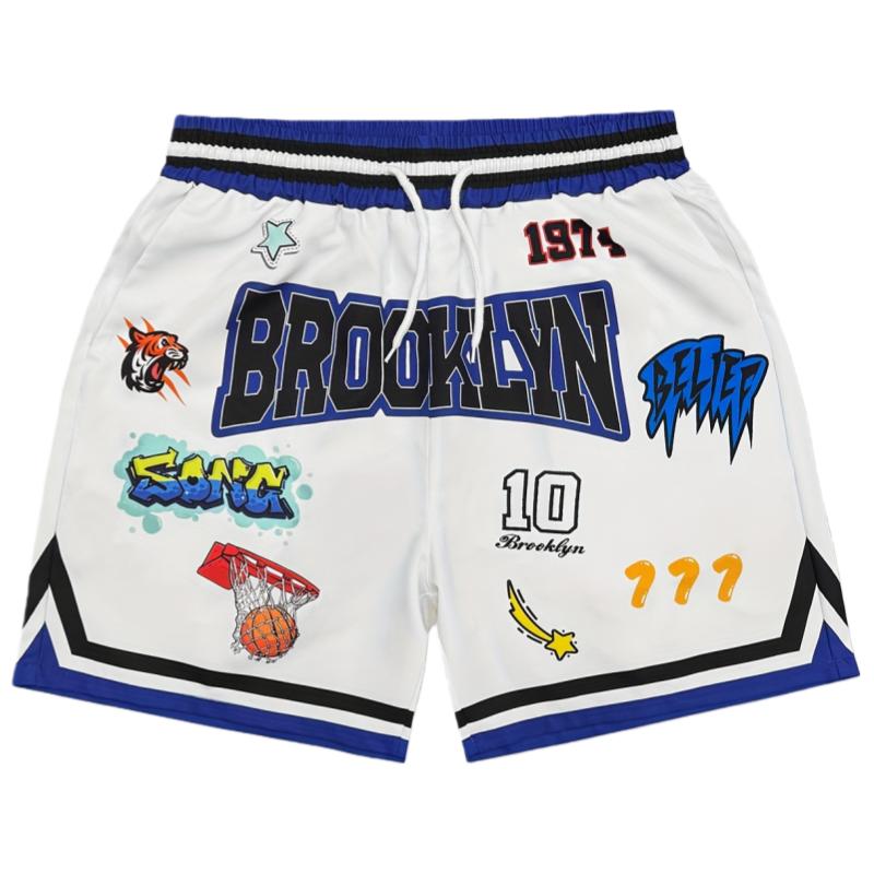 Europe and America Funny Basketball Printed Kids Beach Shorts 3D Printing For Kids Casual Shorts Boy's and Girl's Sports Shorts