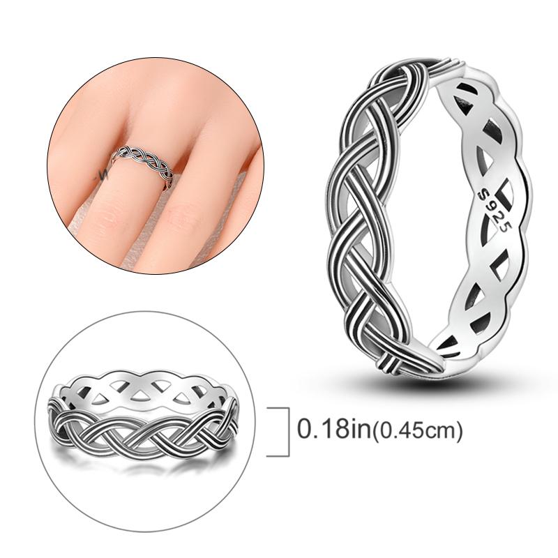 New Authentic Rings Copper Popular Fashion Vintage Stackable Ring Ideal For Women Copper Wedding Ring Jewellery Gift