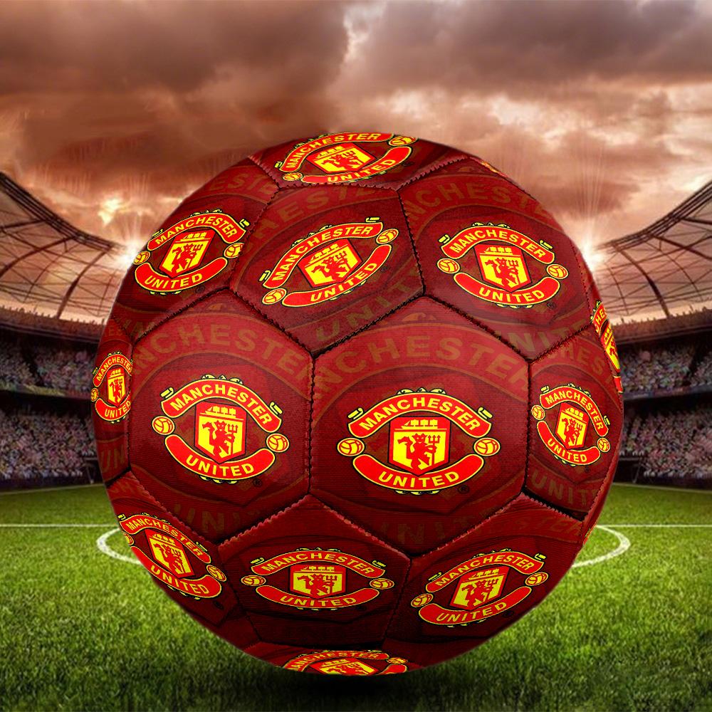 Football United F.C Print Size 5 Soccer Ball, Standard Match Football for Sports Game and Team Practice, Ideal Gift for Soccer Fans