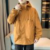 Herren Windbreaker Jacken Einfarbig Frühling Herbst Paar Outdoor Kapuzenmäntel Wasserdicht Männlich Sport Klettern Reißverschluss Oberbekleidung