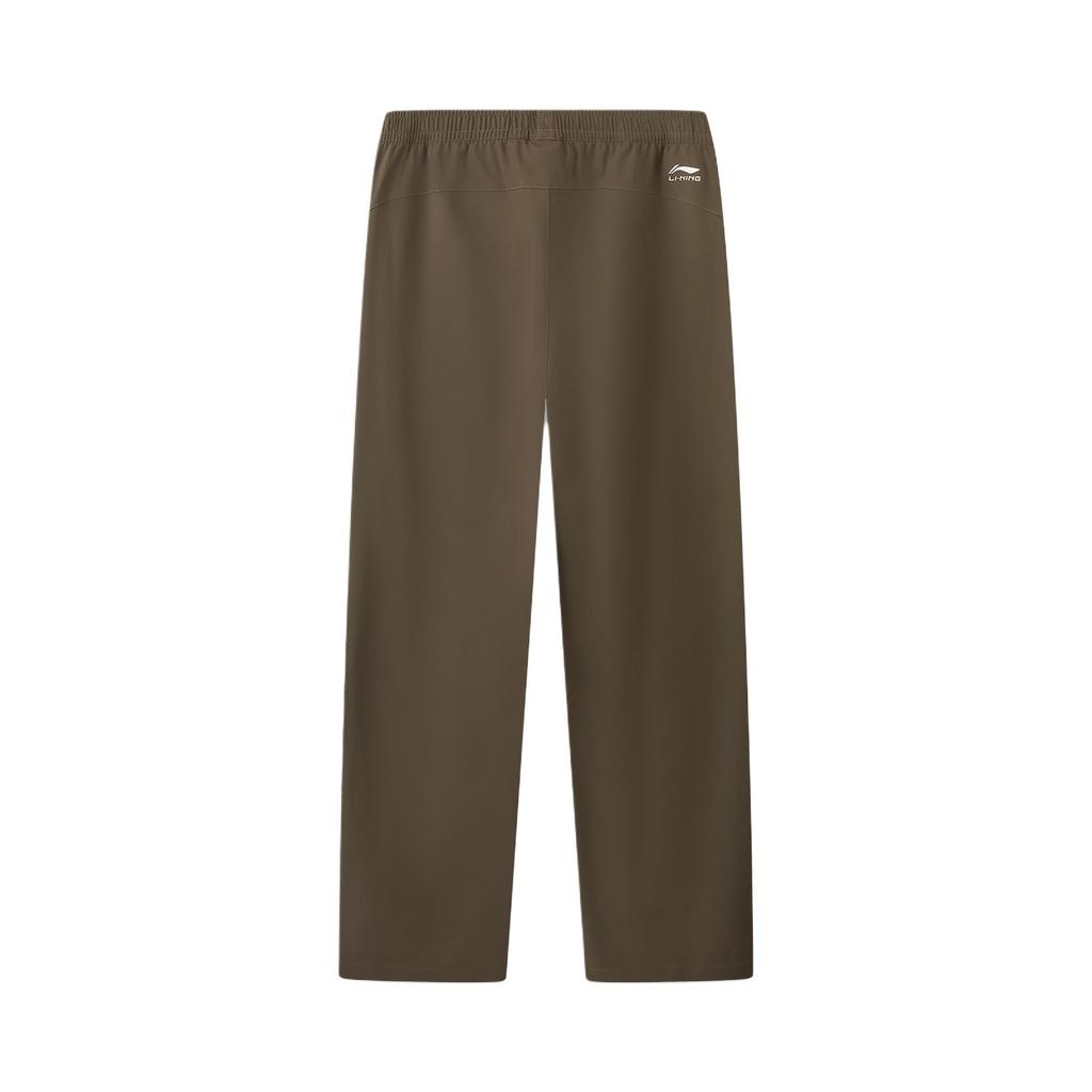 Men's Pants Li-Ning Sports Pants Men's Slate Umber Moderate Straight Fit Pants