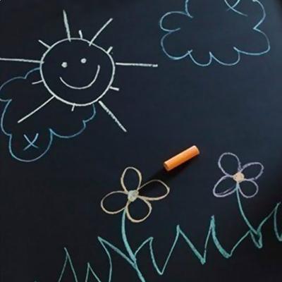 Self-adhesive Vinyl Blackboard with Chalks