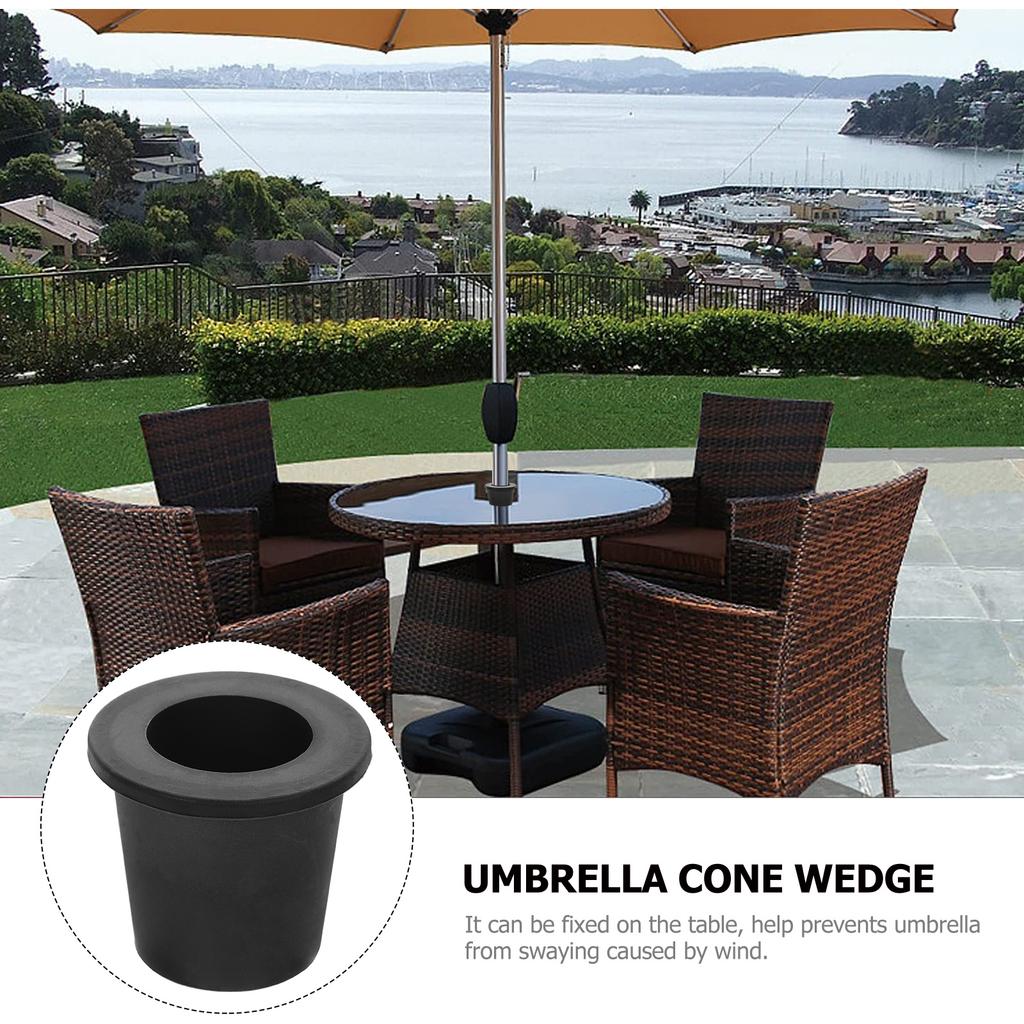 Umbrella Cones Wedge Plug Umbrella Wedge Plug Umbrella Hole Plug Umbrellas Pole Stabilizer Umbrella Base Stand Hole Ring Plug