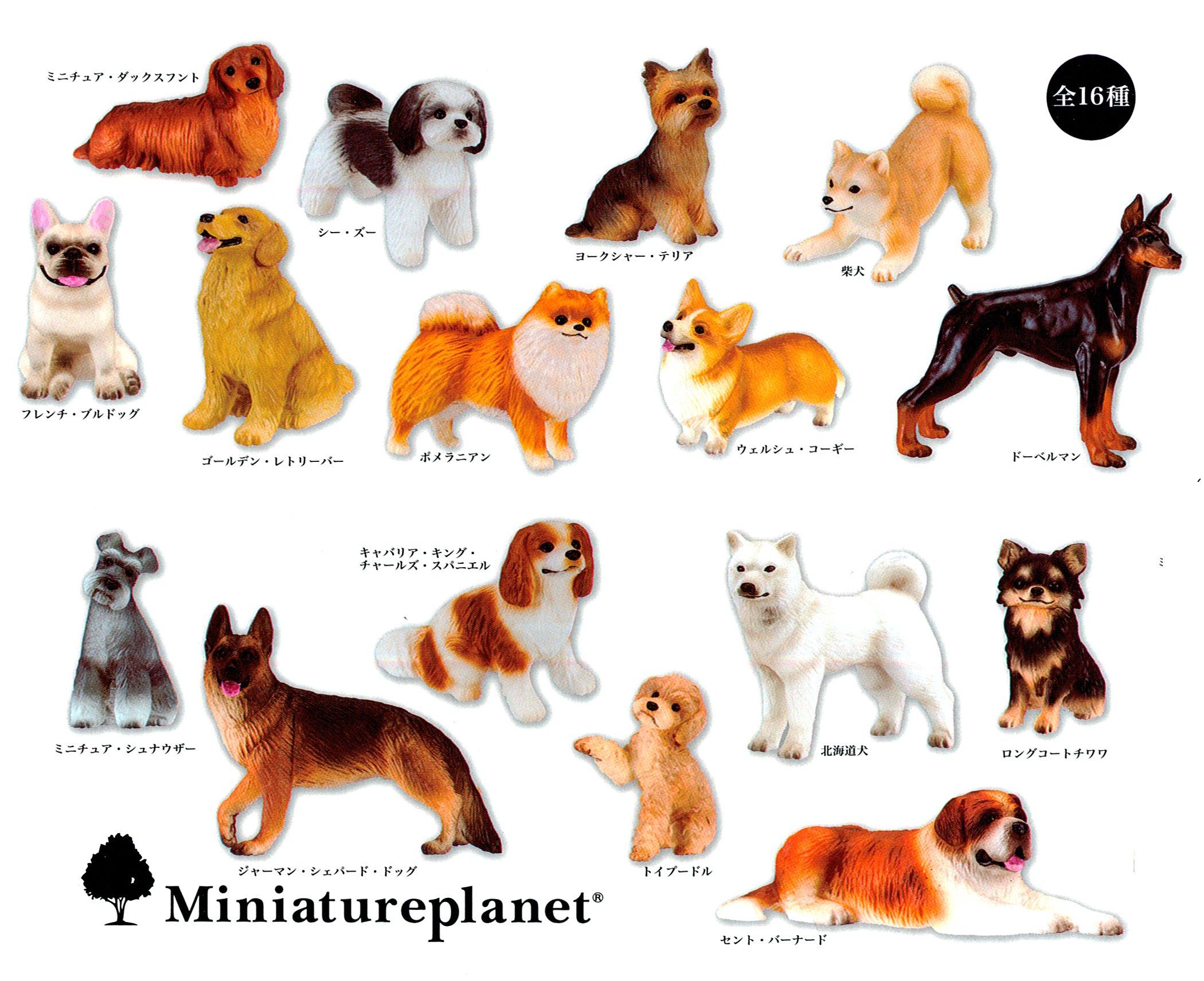 

Miniature Planet EX7, 16 types in total