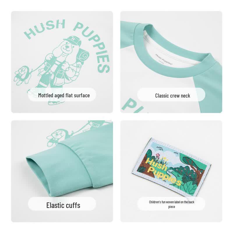 Hush Puppies Kids' 2026 Spring Long-Sleeve T-Shirt