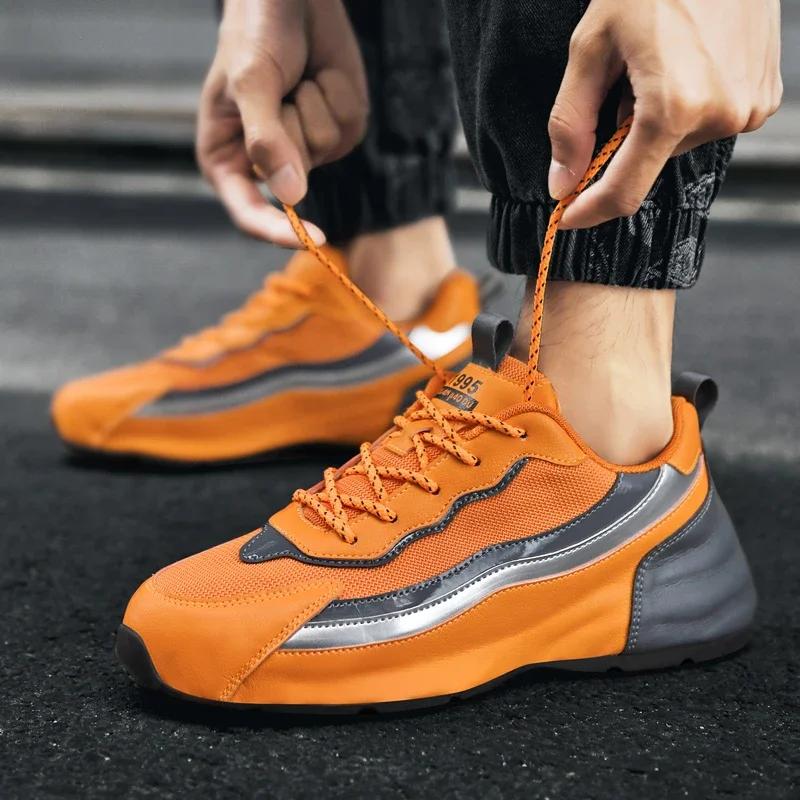 2024 Herrskor Mode Träningsskor Andningsbara Sportskor Herr Sneakers Fritidsskor för Män Promenadskor Zapatillas Hombre