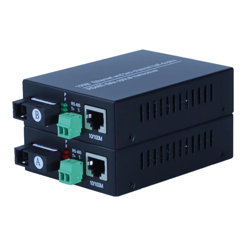 Commercial Grade 100M Ethernet & RS485 Fiber Optic Transceiver