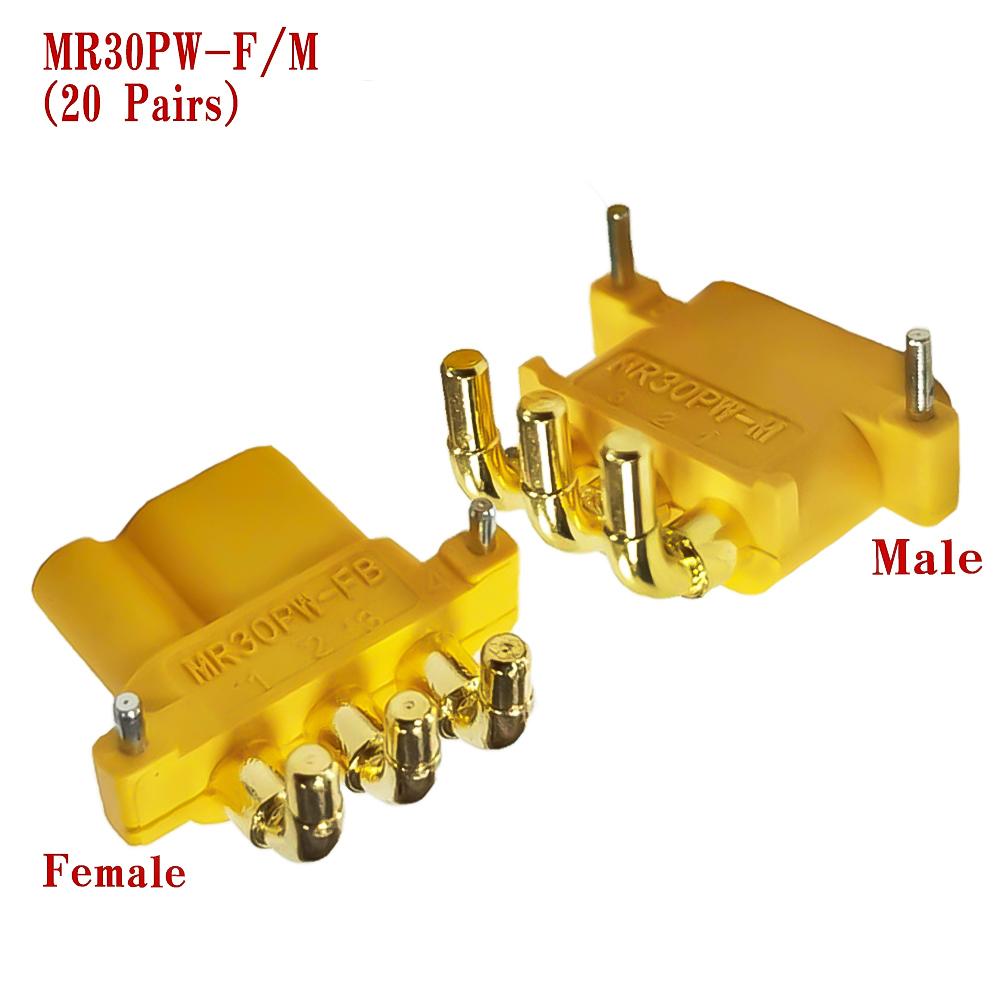 Amass MR30 MR30PB MR30PW Series Upgrade Connector Plugs for RC Models