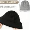 1pc Men's Simple Solid Color Fashionable Winter Unisex Thickened Warm Winter Hat Halloween Beanie Fall Outfit