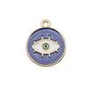 Enamel Charms Multi Color Evil Eye Pendants For Protection Themed Jewelry