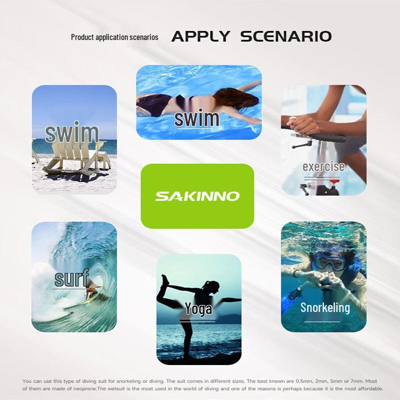 SAKINNO 2mm Thermosplit Langarm Rash Guard