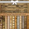 Vintage European Style Piano Sheet Music Paper for Journaling and Collage – 12 Sheets