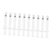 10pcs Disposable Vaginal Cream Applicators Individually Wrapped Hygienic Injector Applicator for Lub