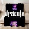 Horror Movie D-Dracula A Love Tale Flannel Soft Warm Plush Blanket For Sofa Living Room Pet Hogar Bedroom Gift Home Car Portable