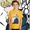 Kaiju No 8 Reno Ichikawa Anime Print Boys Girls Cotton T Shirt Casual Short Sleeve Kids Summer Top Soft Breathable