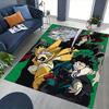 1pc My Hero Academia Chair Mat - Anime Cartoon Design, Anti-Slip Carpet for Office, Home Decor, Living Room, Bedroom, Game Room - Suitable for All Sea