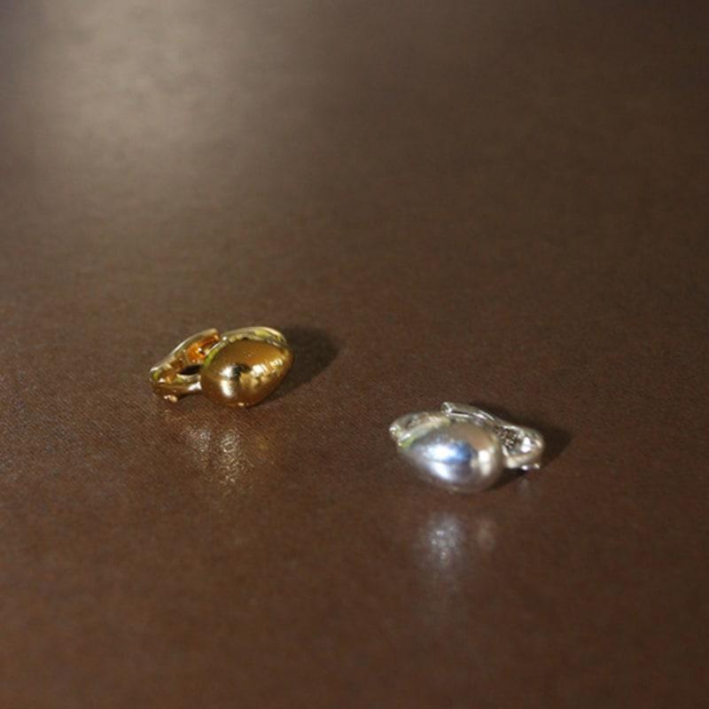 

modernlike 14k gold-filled silver mini drop one-touch earrings Yellow Gold