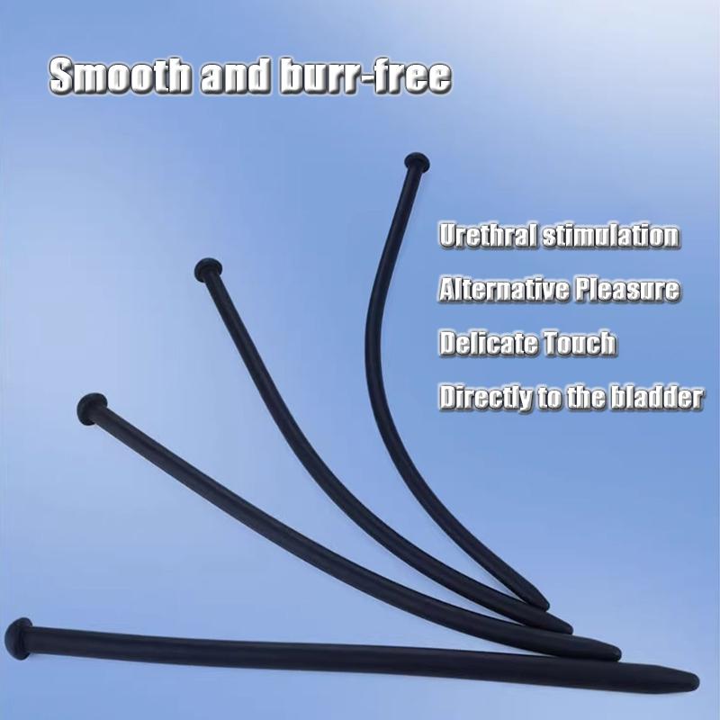Silikonový uretrální katétr Dilatátor Koňské oko Stimulace ozvučení Penis Plug Vložení uretrálního katétru Sexuální hračky pro dospělé pro muže