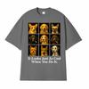Es sieht genauso cool aus, wenn du es machst Lustige Meme T-Shirts Herren Damen Retro 90er Hip Hop Humor T-Shirt Streetwear Oversized T-Shirt