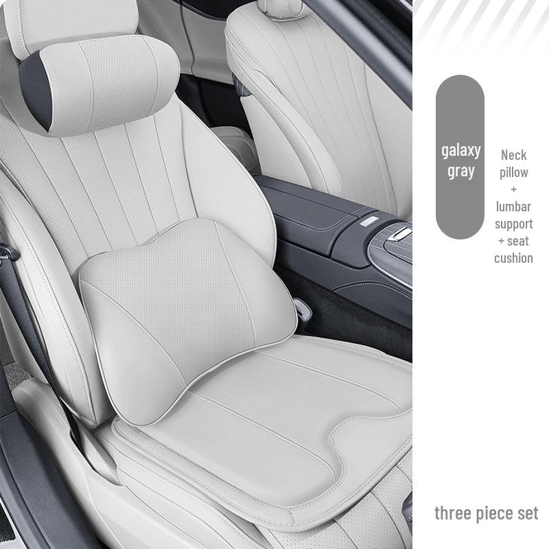 Headrest & Lumbar Support Cushion for Lynk & Co 01-09 New Energy Vehicles.