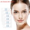 80Pcs Invisible Transparent Thin Face Patches Lift Tool V-Shape Face Wrinkle Sagging Skin Adhesive Tape Lifting Face Stickers