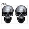 Large Skull Decals for Store Windows Halloween Static Window Stickers, Realistic Glass Decals, Waterproof PVC Indoor Outdoor Holiday Decorations