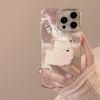 Pink West Highland Suitable for Apple 17 Mobile Phone Case Iphone16 Cartoon Bracelet 14pronax Glitter 13 Hard Case