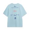 Li-Ning Wade Series Letter Loose Simple Short Sleeve T-Shirt Men Tops AHSW603-3