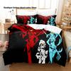 3D Printed Gurren Lagann Anime Bedding Set Duvet Cover Pillowcase For Fans Bedroom Decor Twin Full Queen King Size Bed Linen