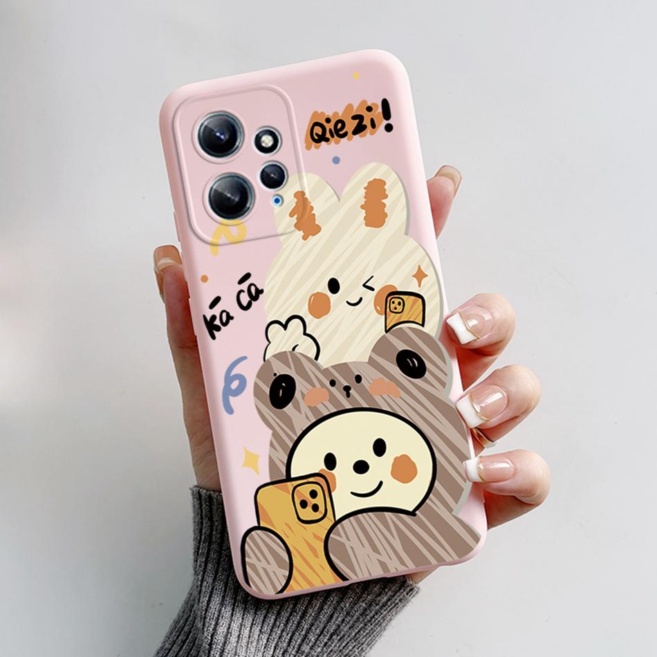 For Xiaomi Redmi Note 12 4G Case Astronaut Painted Cute Bumper Silicone Soft Funda For Xiaomi Redmi Note 12 5G Global Phone Case