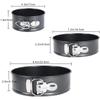 4/7/9 Inch Baking Cake Mold Tin Round Cake Baking Pan Nonstick Leakproof Cheesecake Removable Bottom for Kitchen Cake Tool