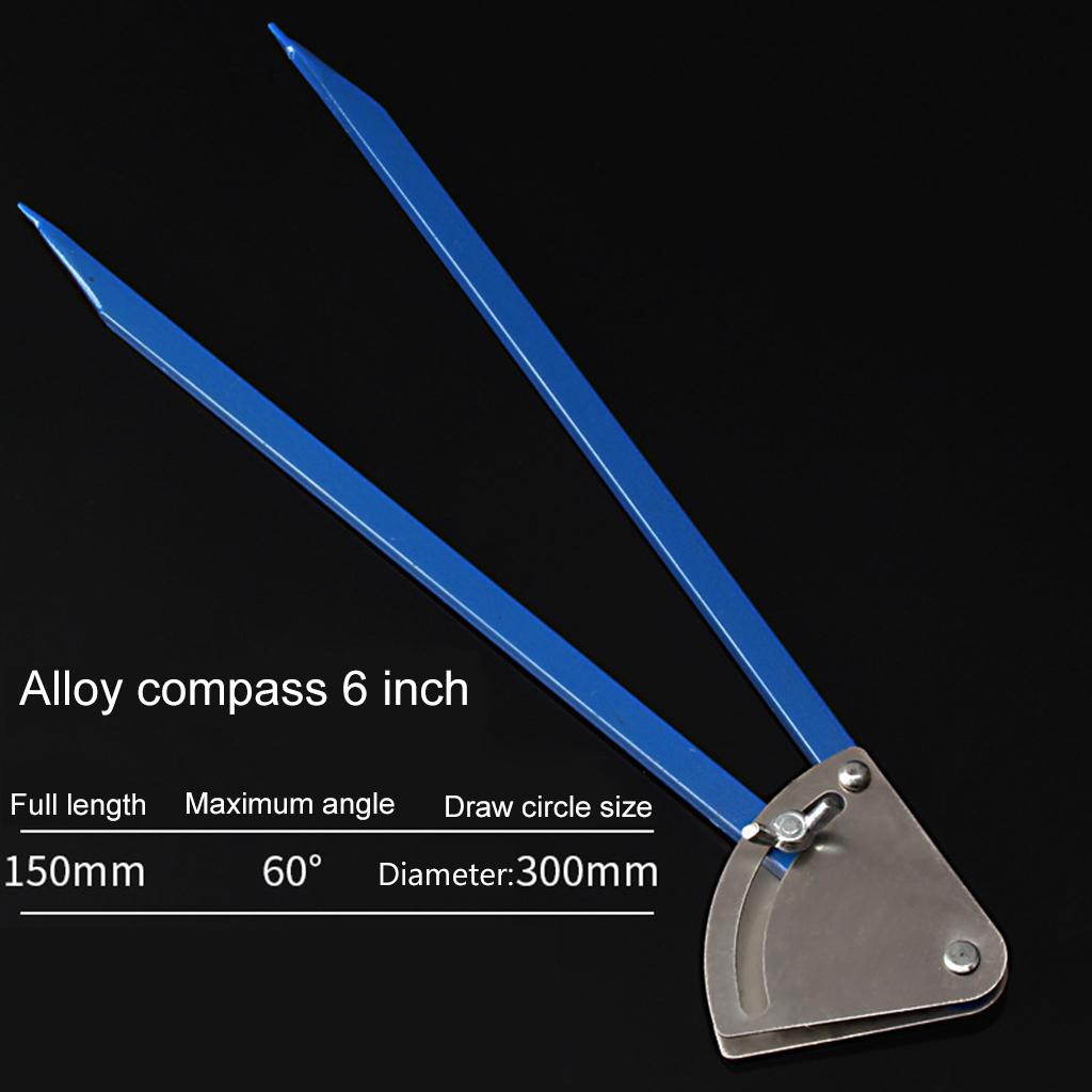 Screw-on Design Marking Gauge Alloy Steel Spring Compass Industrial Marking Gaug