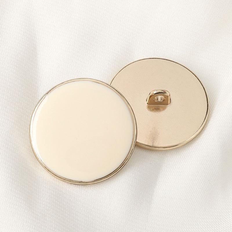 

Высококачественные золотые пуговицы для мужских костюмов, черные металлические пуговицы для женской одежды, пуговицы для костюмов, рубашек, пальто Gold + meter * 24L = 15.0 MM * round