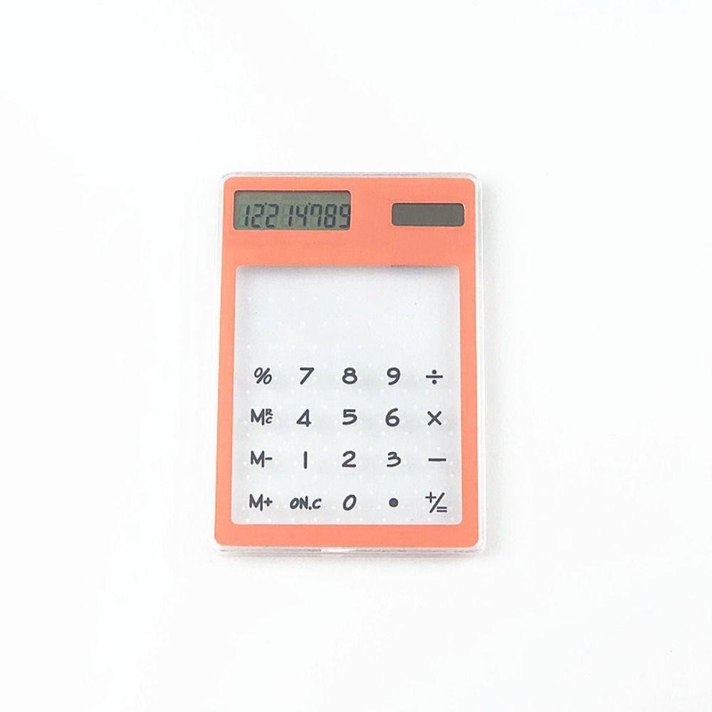 Supplies Scientific Calculator Calculadoras Transparent Solar Calculatrice  Calculator