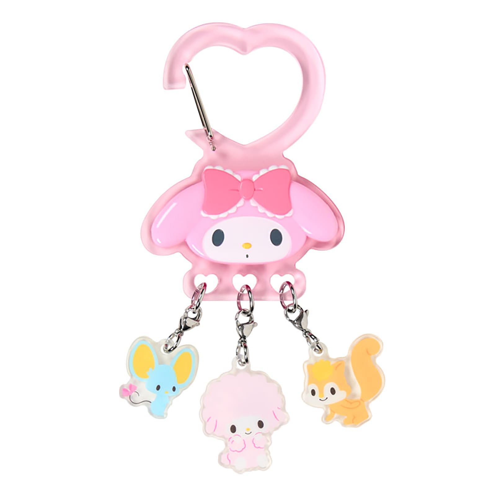 Sanrio Carabiner Keychain with My Favorite My Melody 867144 (Together Friends)