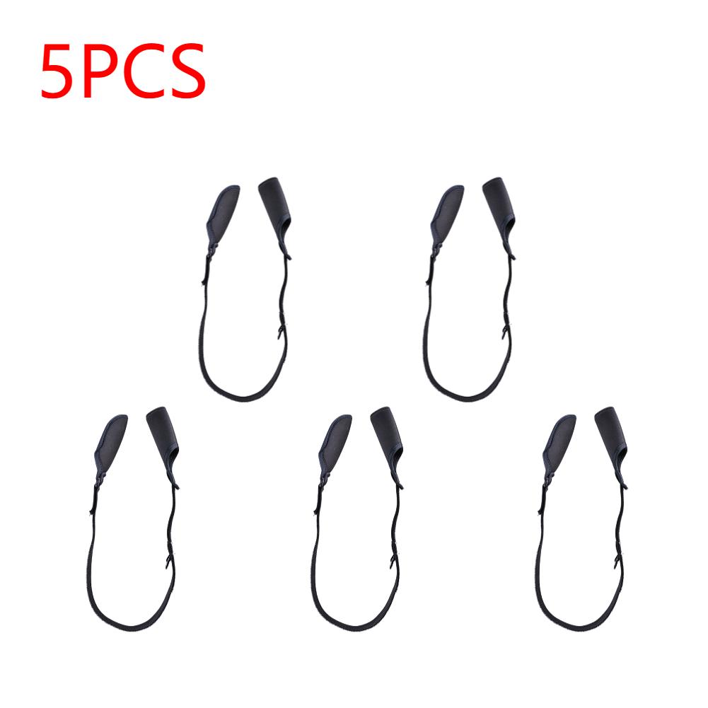 1-5Pcs Fishing Rod Tie Elastic Tip Cover Straps Reusable Outdoor Sport Fastener Bandage Sleeve Pole Truss Cane Protector Case