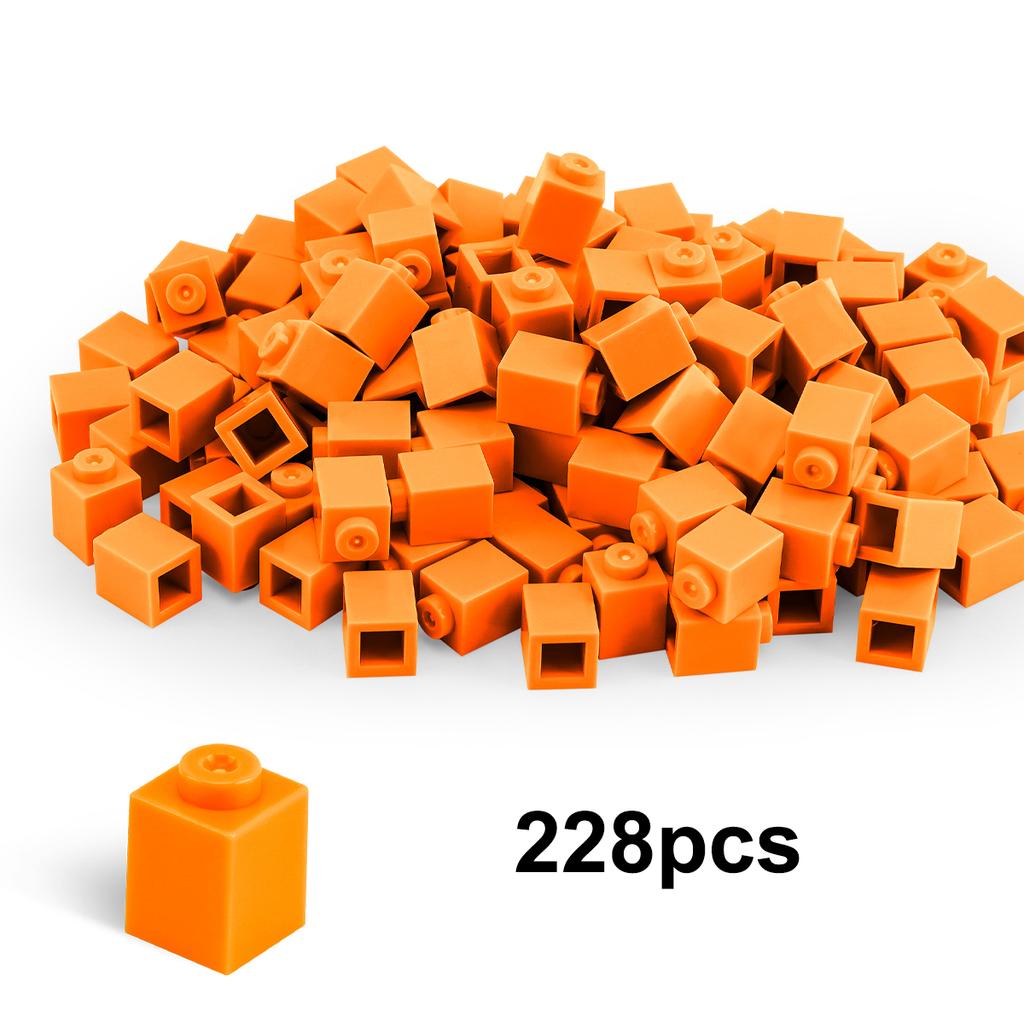 100g1x1high brickBuilding Blocks Thick FiguresBricks Dots Educational Creative SizeCompatible With Plastic Toys forChildren