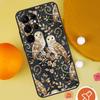 Cartoon Eule Handyhülle Für Samsung Galaxy S25 Ultra S24 S23 S22 Ultra S9 S10 S20 Plus S21 FE Funda Cover