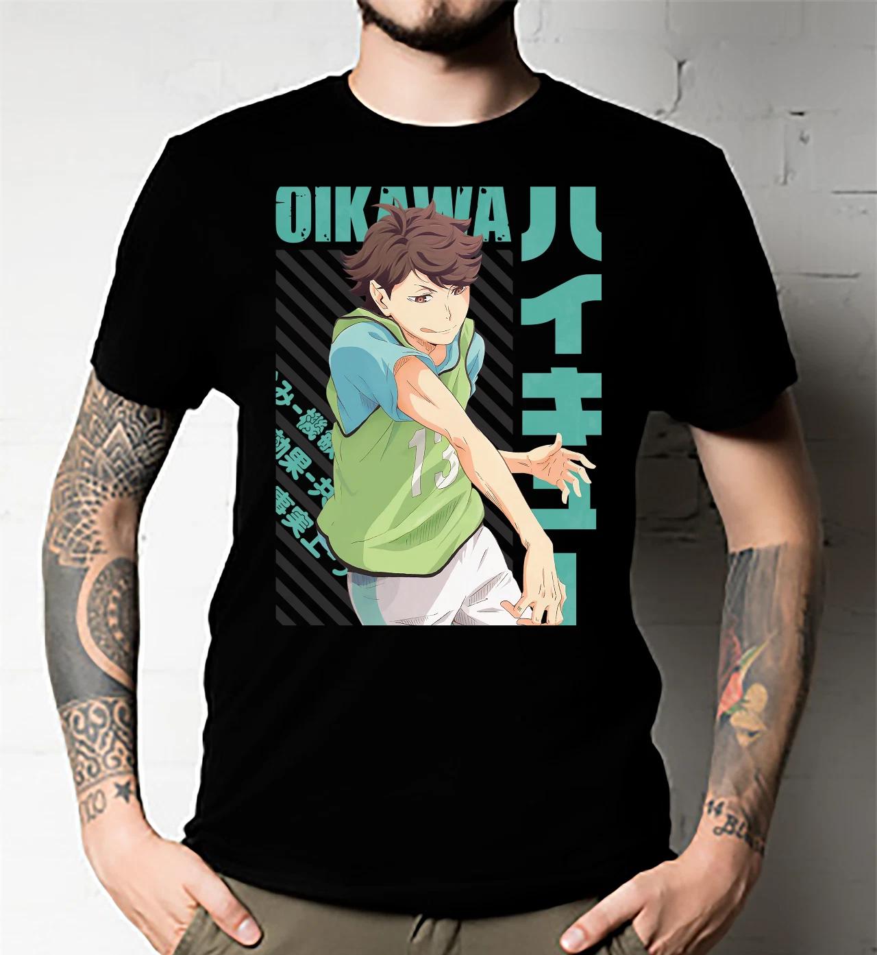 Мужские и женские футболки Haikyuu!! - Основное для Тоору Ойкавы XXXXL