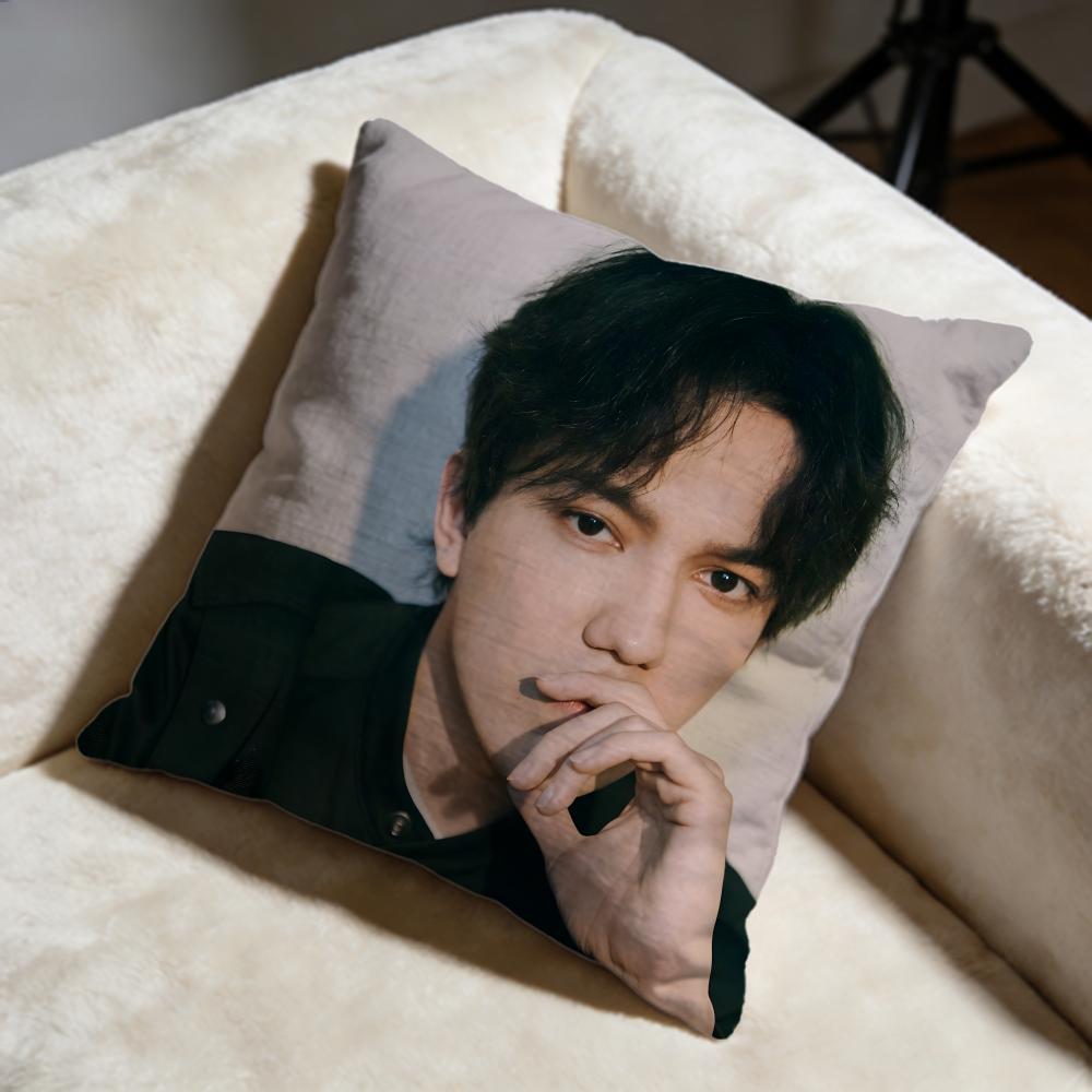 Housse de coussin Ddimash Kudaibergened Chaude Housse de coussin décorative douce Convient pour la chambre à coucher le canapé la voiture le voyage