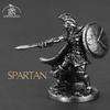 1 Stück Antike Spartaner Rom Soldaten Figuren Miniaturen Vintage Metall Soldaten Modell Statue Desktop Ornament Geschenk