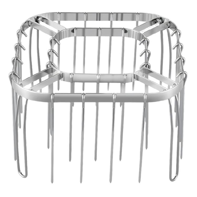 

High Quality 304 Nonrust Steel Kebab Rack With 28 Skewers Kitchens BBQ Tool Projects For Air Fryers And Home Use 1