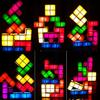Night Light New Upgrades DIY Stackable LED 3D Puzzles Night Lamp Lights 7 Colors Night Lights Interlocking Induction Nightlights Novelty Tangram