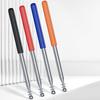 1pc Portable 2-in-1 Teaching Pointer 1/1.2/1.6M Retractable Flagpole Flag Display Pole Tour Guide Flag