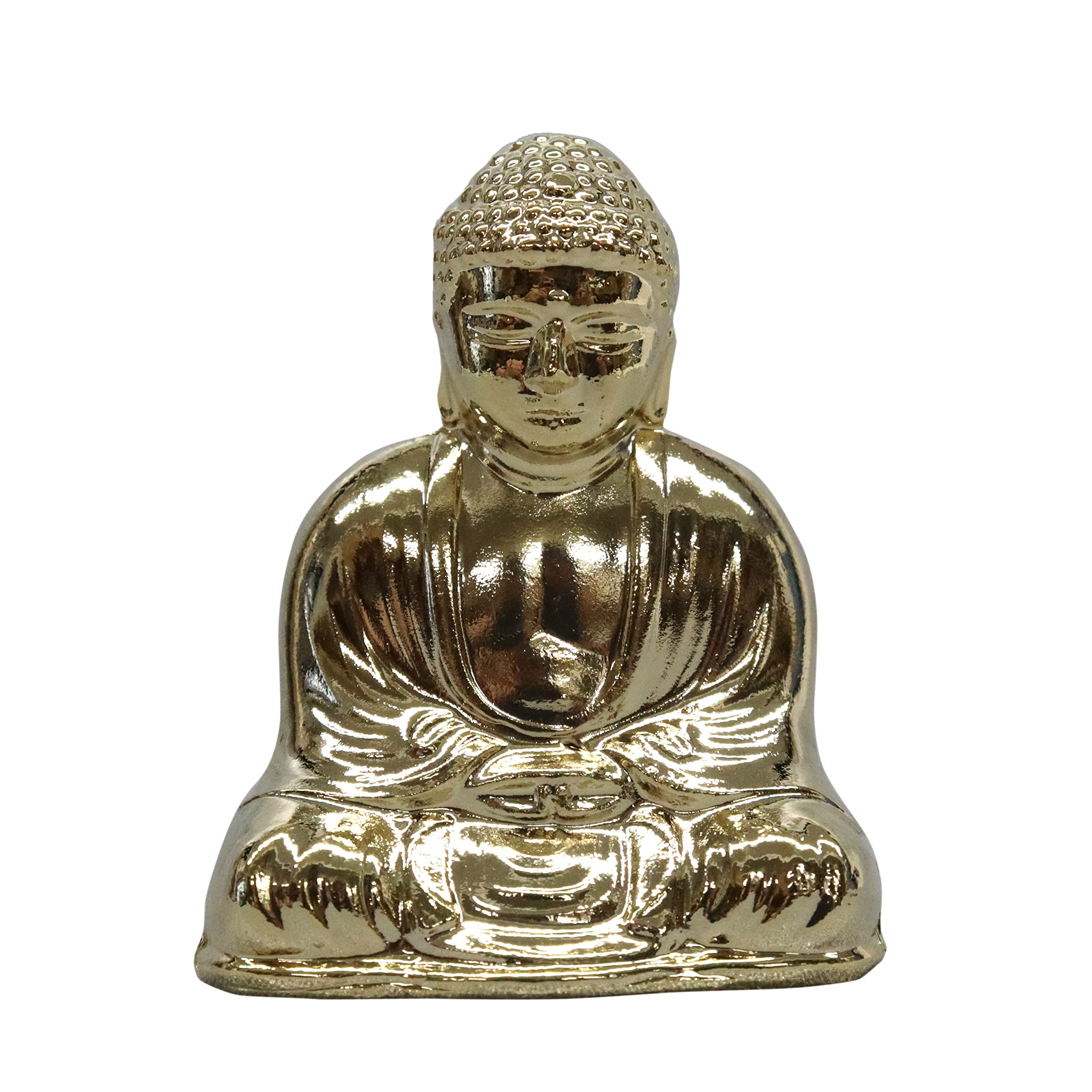 

Made in Japan Large Buddha statue 1.4 inch (total length 4.2 cm) Gold