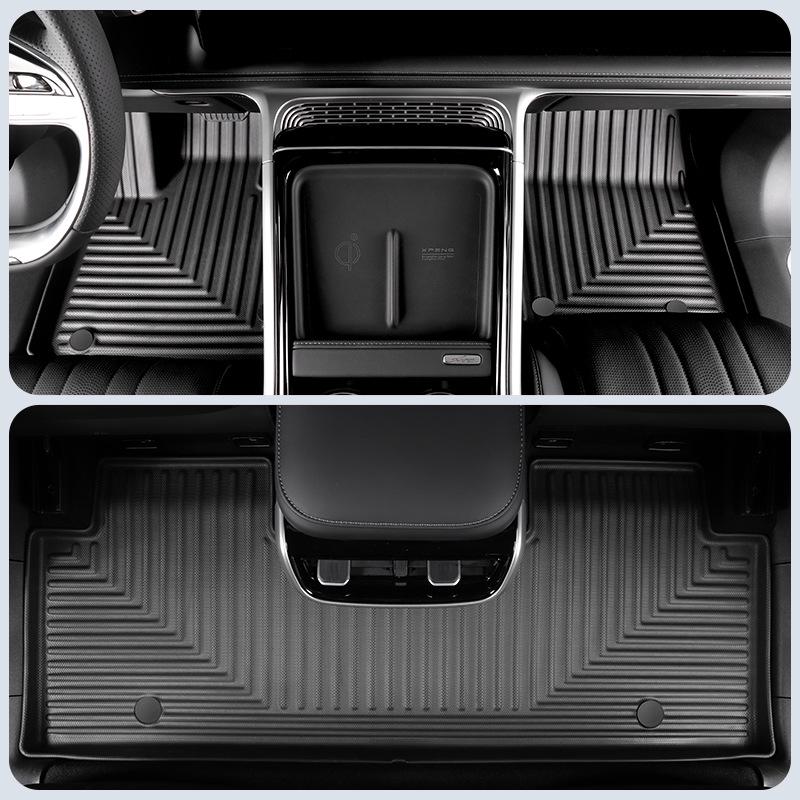 Xiaopeng G9 Car Floor & Trunk Mats: Custom Fit for 22-25 Models, TPE Material, Includes Seat Back Mats