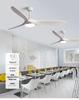 Nordic Industrial Ceiling Fan with Variable Frequency & High Wind Power - Retro-Style for Commercial or Home Use