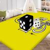 JDM-MOON-EYES Fashion Floor Mat INS Style Soft Bedroom Floor House Laundry Room Mat Anti-skid Household Carpets