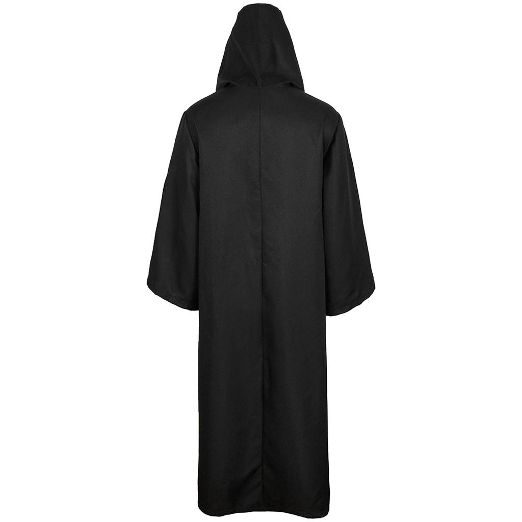 Men's And Women's Halloween Costumes Grim Cloak Hooded Capes Jacket Long Coat