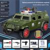 QY29528E Kids Electric Money Bank Armored Truck Automatic Bill Rolling Savings Box Creative Vehicle Toy for Boys